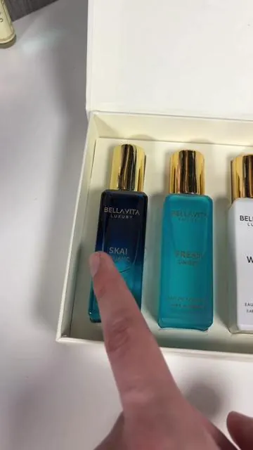Woman’s perfume set from Bellavita #perfume #perfumetiktok #bellavita