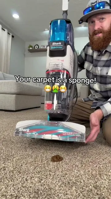 What’s hiding in ur carpet?! 😷💩 If you have KIDS, PETS or CARPET you need this! Deal ending soon! #sharkcarpetxpert #carpetcleaning #vacuum #sharkvacuum #floorcleaning 
