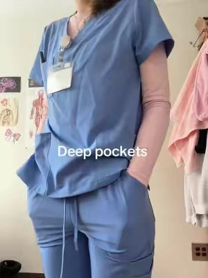 What’s celi jail when you have these? 🏥 #scrubs #healthcare #uniform 