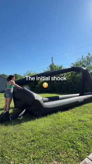Vevor 24ft inflatable projector screen. #summervibes #dealsforyoudays #tiktokshopmemorialday 