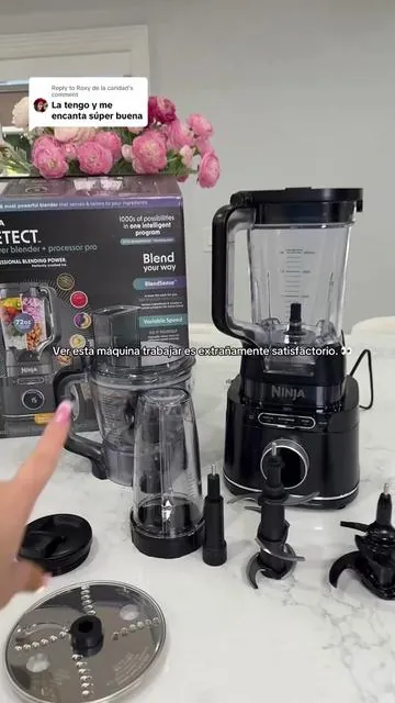 Replying to @Roxy de la caridad Batidos súper finos, sofrito picado perfecto, queso rallado, carne molida, salsas, mezclas y hasta masa 😳✨ Esta Ninja Detect automáticamente detecta lo que le pones y ajusta la potencia sola. Honestamente parece un electrodoméstico profesional. #ninja#ninjablender#TikTokShopCreatorPicks#tiktokshopsummerturnup#tiktokshopdealsforyoudays  