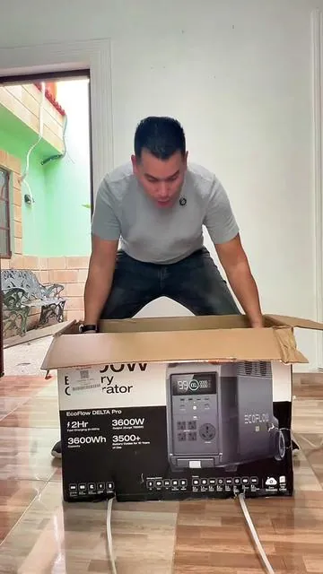 Así me llegó la EcoFlow Delta Pro a Cuba #ecoflow#ecoflowpartner#sistemafotovoltaico#unboxingvideo#tiktokshopcreatorpicks.