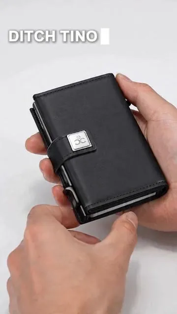 Men's Ultra-Thin RFID Blocking Aluminum Alloy Wallet, Minimalist Business Design, Pop-Out Card Slots, ID Window, Cash Compartment, Ideal Christmas Gift #wallets #travelaccessories #cardwallet #waterproofmultipocketfashionbag #menswallets #zipperwallet #purseoftheday #mensbags #leatherpouch #musthavepurse