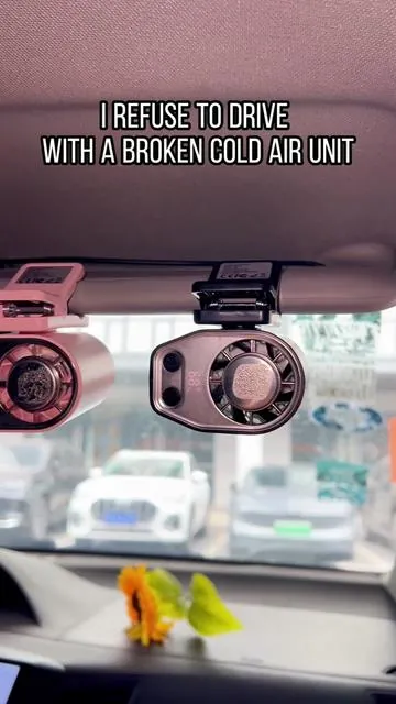 This fan is a lifesaver and it’s on sale rn!! #Joytutus #CarFan #caraccessories#summerhack #portablefan