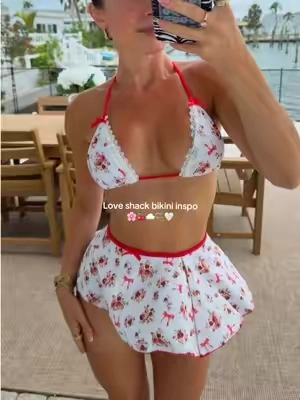 Cutest bikini set !!!!! @CiderEssentials @CiderCloset #bikini #loveshackfancy #floralswim 