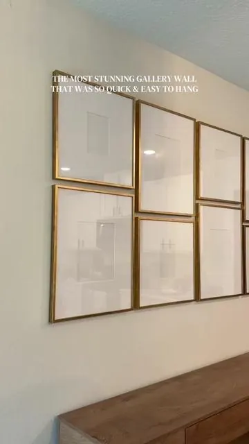 Can’t wait to get some new family pics to put in these frames 🥹 #gallerywall #pictureframes #homedecor #walldecor #home 