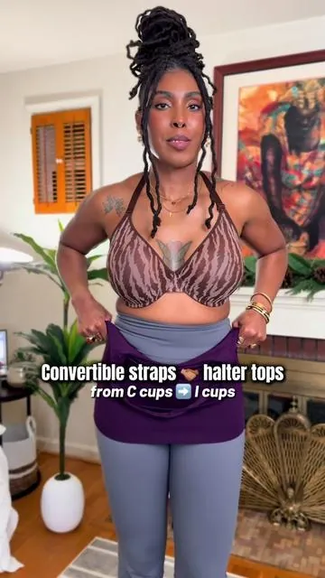 If you need a supportive bra under halter tops, this convertible strap bra from @Hsia-Bras is such a good option. 🙌🏾 The straps can be adjusted to work with tricky necklines, and it still gives real support without bulky padding.  It’s lightweight mesh, breathable, comfortable for all-day wear, and comes in C–I cups. Grab one while they’re still on sale! 🏃🏾‍♀️💨 #hsia #lingerie #brareview #haltertop #SummerVibes 