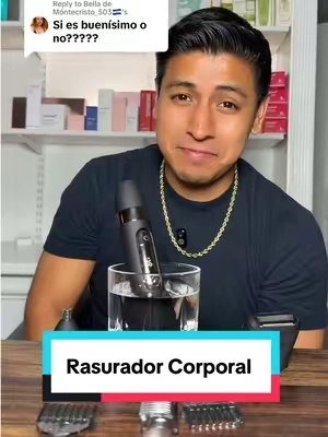 Replying to @Bella de Móntecristo_503🇸🇻 Si todavía usas rastrillo y terminas con irritación, cortadas o vellos enterrados… esto te puede cambiar la rutina 👀 Este recortador 4 en 1 es resistente al agua, inalámbrico y viene con diferentes cabezales para cuerpo, barba y nariz. Perfecto para verte limpio antes de una cita, el gym o vacaciones  afeitadora corporal para hombre recortadora íntima hombre body groomer waterproof rasuradora masculina TikTok Shop trimmer para hombre sin irritación máquina para vello corporal hombre regalo para novio hombre afeitadora corporal resistente al agua #T#TikTokShopFindsC#CuidadoPersonalHombreA#AfeitadoraHombreM#MensGroomingTikTokMeLoCompro