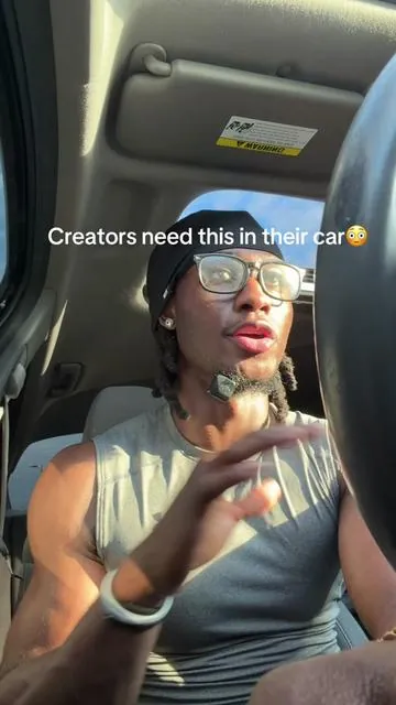 If you film in your car, thank me later 🙏🏾