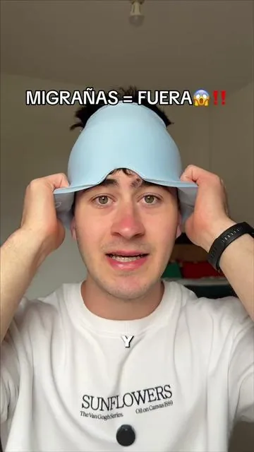 Di adios a las migrañas‼️#dolordecabeza #migraña #headreliefcap si te duele la cabeza o tienes migraña cronica con este gorro de gel frio para el dolor de cabeza que alivia la tension o dolor