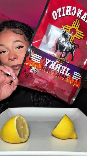Spicy beef jerky #fyp