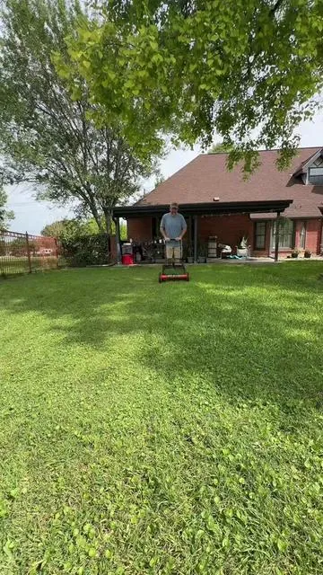 VEVOR 14" Manual Push Reel Lawn Mower 5-Blade Adjustable #tiktokshopcreatorpicks #SummerVibes #tiktokshopdealsforyou #pushmower 