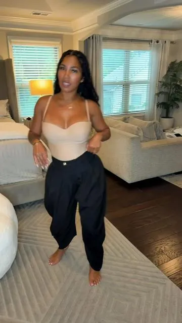 They are giving me genie vibes … I love em- size med ! Pants 🔗 above #womensfashion #tiktokcreatorpicks #tiktokcreatorpicks #womensoutfits #outfitideas 