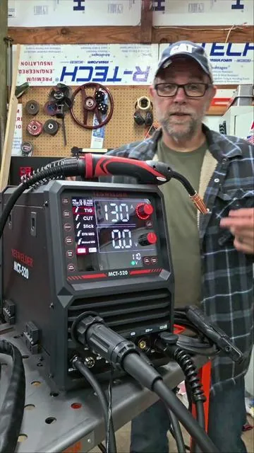 YESWELDER MCT-520 110/220V Welder And Plasma Cutter Combo,With Tig As well!! #weldernation #welding #welder #Summervibes #tiktokshopcreatorpicks @YesWelder Store @YesWelder 