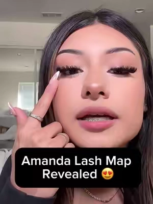 My Queen Never Gatekeeps ❤️#amandasolis #youlucklash #lashclusters 
