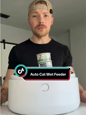 whoever invented this, I hope you’re rich 🐈 #automaticcatfeeder #wetfoodforcats #petlovers #tiktokshopmemorialday #tiktokshopcreatorpicks 