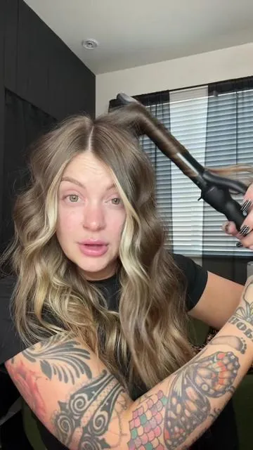 The iconic @Bio Ionic honey #bioionic #curlingiron #curls #hair 