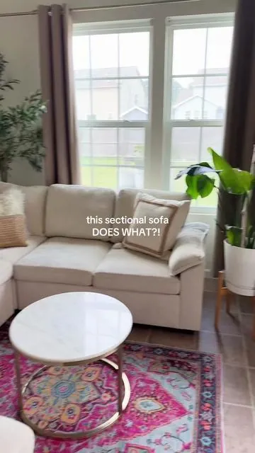 If you are due for a sofa upgrade, grab this sectional sofa ✨ this sofa offers a built in sleeping area and 2 spots for storage! @Weture Official  #sectionalcouch #sectionalsofa #cloudsectional #livingroomsofa #tiktokshopcreatorpicks
