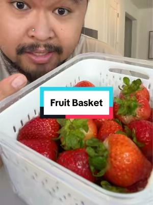 You gotta do this to save money  #FruitBasket #fridgeorganization #moneysavingtips #DealsForYouDays #tiktokshopcreatorpicks 