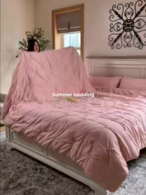 It’s on sale right now!! 😭✨#soft #comforterset #duvet #comforter #7piecebeddingset #bedsure