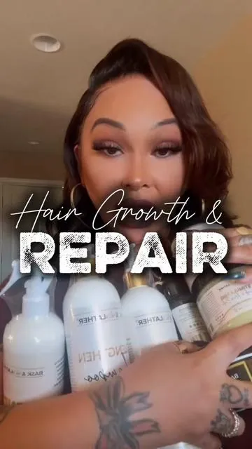 Healthy hair & Hair Growth Journey #hairgrowth #healthyhairjourney #hairrepair #summervibes #TikTokShopMemorialDay 
