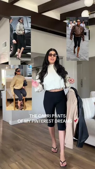 The perfect capri pants do exist and these are it. recreate your favorite outfit pins with these capri pants — wearing a small* @windsorstore #capripants #windsor #capripantsoutfit #pinterestoutfit 