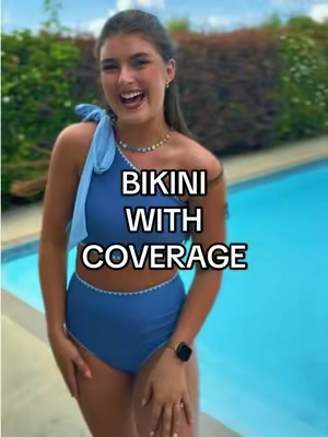 New FAVE omg🤩🤩💙 #swimsuit #bathingsuit #bikini #highwaistedbathingsuits #Summervibes 