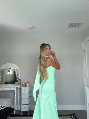 This dress is a DREAM #dress #dresses #tiktokshopmemorialday #dealsforyoudays #weddingguestdress 