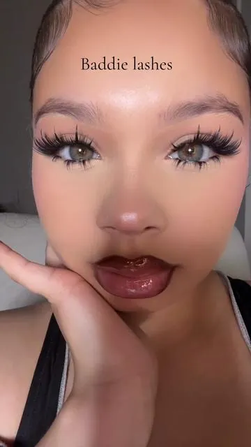 Baddie lashes @keyyoulashforyou #lashcluster #baddielashes #diy 