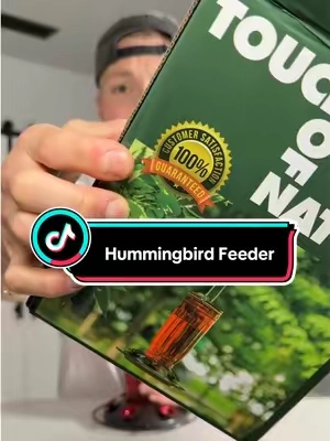 this is a wildly high quality hummingbird feeder for a great price! #hummingbirdfeeder #birdfeeder #birds #tiktokshopcreatorpicks #tiktokshopspringglowup