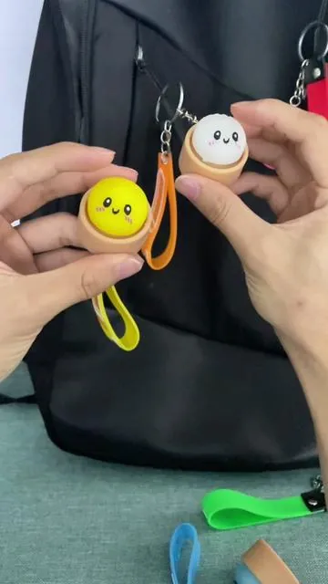 Mi hija está completamente obsesionada con esto.😍😍 #DumplingSquishy  #TikTokShopFinds #KawaiiToy  #CuteThings #StressRelief 