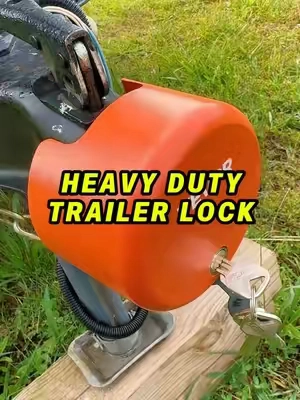 An inexpensive investment that prevents someone from borrowing your trailer unexpectedly. #trailer #lock #couplerlock 