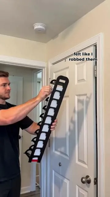 Finally found a way to store my hats without ruining the shape! No drilling required either. Run to the link! #organizationhacks #hatcollector #closetorganization #apartmentfriendly #tiktokmademebuyit