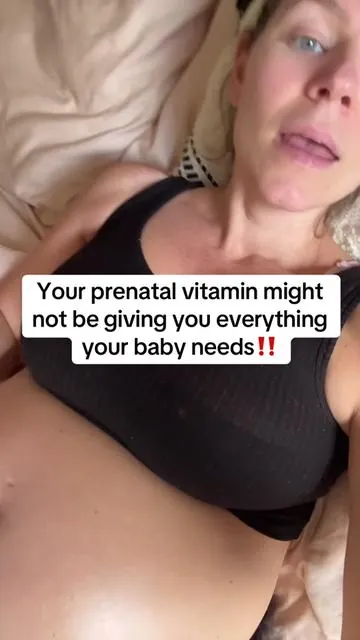 Just spreading the word to all the mamas out there 🫶 #prenatalvitamins #prenatalcare #pregnancytips #dha #folate 