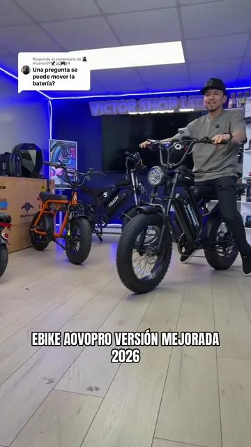 Respuesta a @🥷Alvarez09🦅⚔️🎮🇬🇹 si se pueden remover las baterías hermano #ebike #tiktokshopcreatorpicks #SummerVibes #tiktokshopstockup 