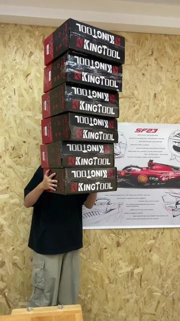No more borrowing tools from neighbors grab yours now 🛠️💪 #toolkit#organization #kingtool #diylife #ToolTok 
