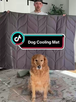 my dog loves this cooling mat!! #dogcoolingmat #petlovers #summervibes #tiktokshopcreatorpicks #tiktokshopspringglowup