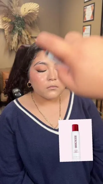 @ONE SIZE BEAUTY #oilsuckerspray #onesize #onesizebeauty #onesizesettingspray #makeuptip 
