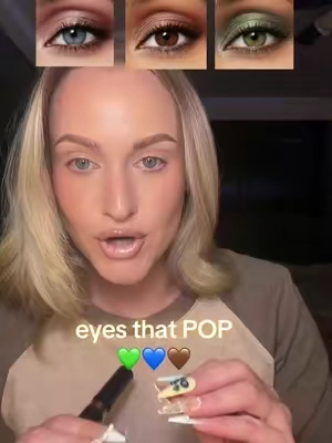 This duo genuinely makes your eyes pop so much 😍😍  ##lauragellerbeauty##tiktokshopcreatorpicks##greeneyes##tiktokshopmemorialday##summerturnup