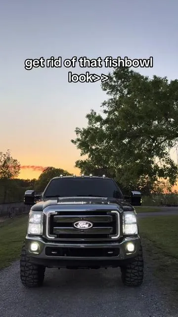 tired of that fishbowl look order you some tint rn #trucktok🔥 #fyp 
