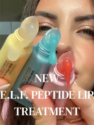 🍧NEW🌺 e.l.f. Thirst Burst Plumptide Lip Treatment just dropped on tiktok!  They’re juicy, smooth, and smell like summer💕 @e.l.f. Cosmetics #elf #eyeslipsface #elfyeah #peptideliptreatment #tiktokshopcreatorpicks 