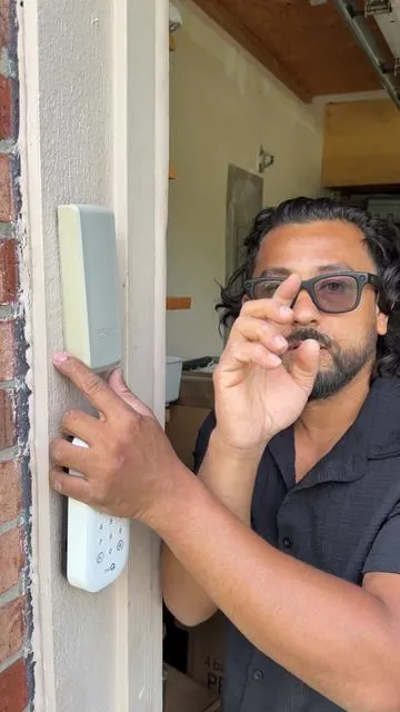Smart Garage Door Opener, MyQ, My garage, Garage Essentials, garage door maintenance, myQ Smart Garage Door Video Keypad #creatorsearchinsights #garage #homeimprovement #sale #arjunchuwan @MYQ 