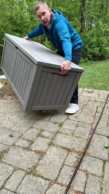 Outdoor Weatherproof Storage Box Unit #storage 