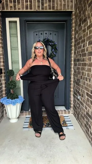 Midsize approved 🖤✨👏🏼 #midsizefashion #2pieceset #easyoutfits #TiktokShopMemorialDay #DealsForYouDays @PrettyGarden 