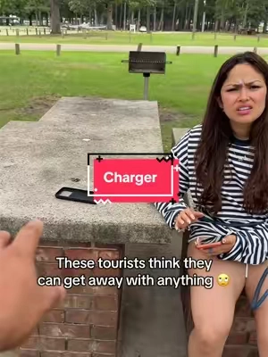 Almost had to call the popo 😅😅 #charger#chargers#powerbank#magneticpowerbank  