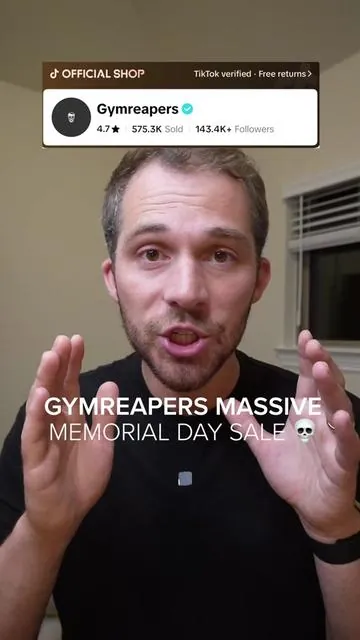 Gymreapers massive Memorial Day sale on all of their gym lifting accessories  #gymreapers #tiktokshopmemorialday 