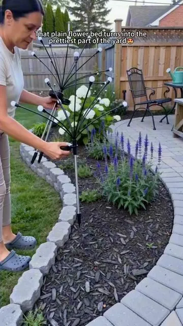 Solar  lights , tiny, cute, perfect for decor!#weeklydeals #SummerVibes #solarlights #outdoorlighting #backyardyibes #fyp #solaroutdoorlights #garden #SummerVibes