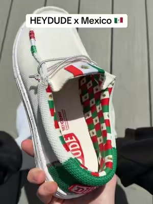 HEYDUDE Viva Mexico #heydudeshoes #mexicoshoes #mexiconationalteam #heydudepartner #mexico🇲🇽 