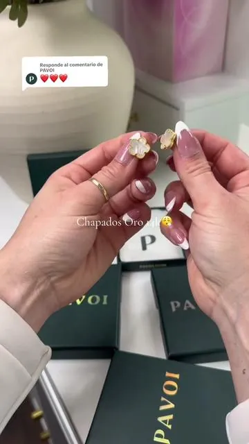 Respuesta a @PAVOI ENVÍO GRATIS🚨🚨🚨🚨🚨🚨🚨 PAVOI Pendientes de trébol chapados en oro de 14K para mujer — Pendientes colgantes y de botón con trébol, con nácar u ónix — Joyería moderna y de la buena suerte @PAVOI #tiktokshopspringglowup #summervibe #pavoi #accesorios #pendientes 