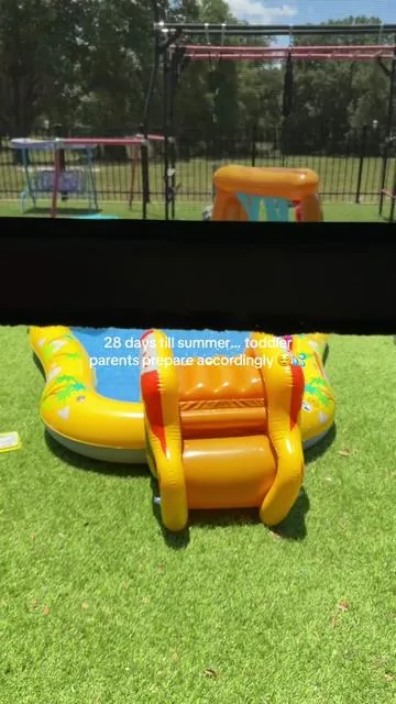 Okay but these fun kiddie pools are a summer must have for toddler parents! ☀️💦 #tiktokshopmemorialday #summerwins  #toddlermom #kiddiepool #babypool 
